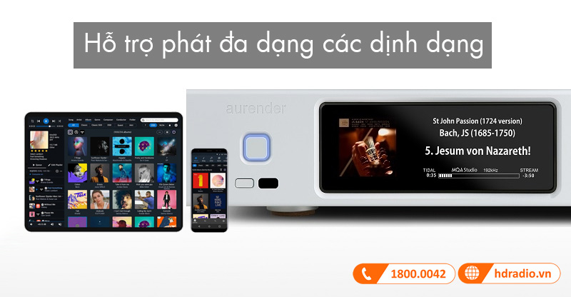 Cong nghe Aurender A15