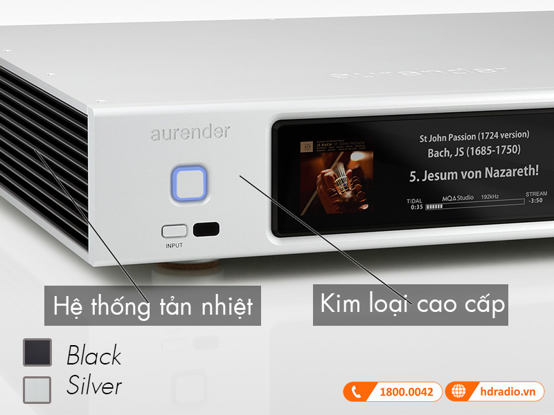 Mau sac Aurender A15