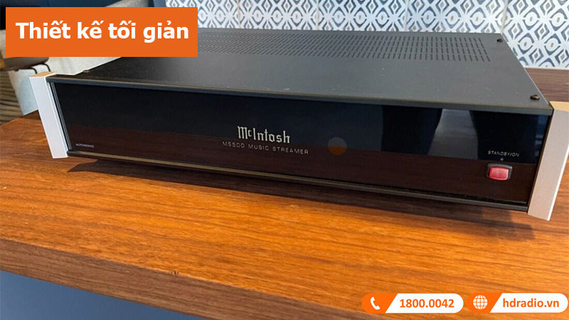 Streaming Audio Player McIntosh MS500 thiết kế tối giản