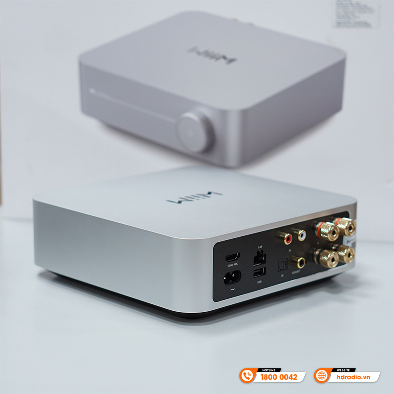 Amply WiiM Amp, 2 kênh, 60W/CH ở 8ohm 120W/CH ở 4ohm, Music Server, DAC, Network Streamer, Bluetooth, Wi-Fi, AirPlay 2, Chromecast-7