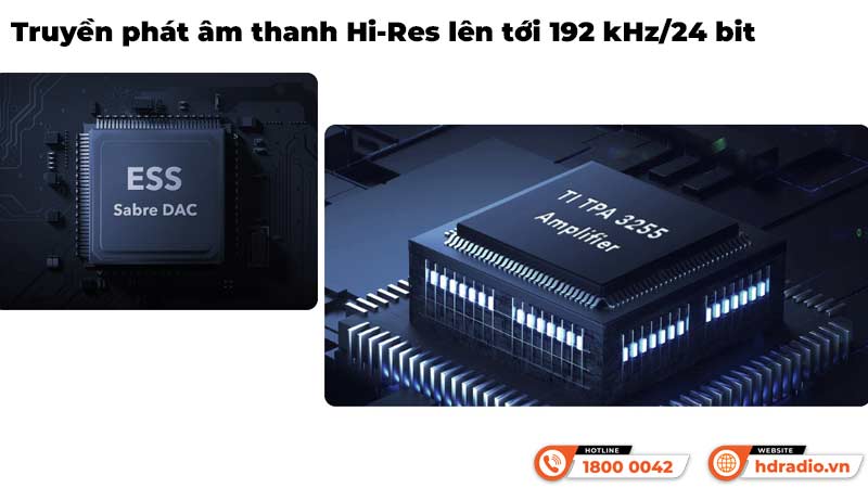 Âm thanh Hi-Res Network Streamer WiiM Amp