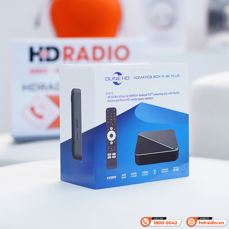 Đầu Dune HD Homatics Box R 4K Plus, Android 11, Phát 4Kp60 Dolby Vision và HDR10+-1