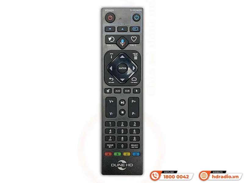 Điều khiển Đầu Dune HD Solo 8K