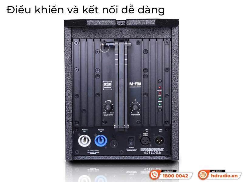 Kết nối Loa SE AudioTechnik M-F3A Pro