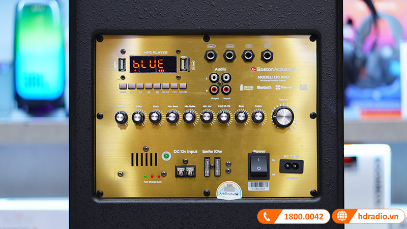 loa Boston Acoustics L10 Pro có kết nối đa dạng