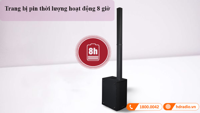 Loa Boston Acoustics L10 PRO có pin 8 giờ