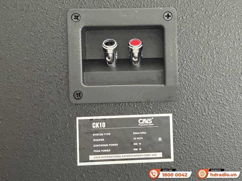 Kết nối Loa CAVS CK10