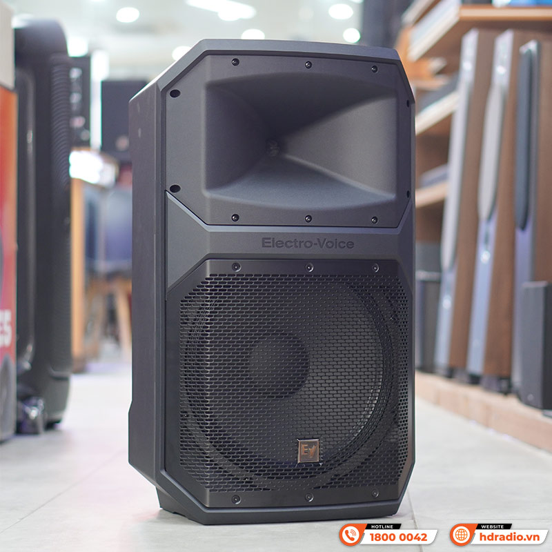 Loa Electro voice Eviva 15P, Bass 38cm, Công suất 1000W, Max SPL 126db, Bluetooth, XLR/TRS-1