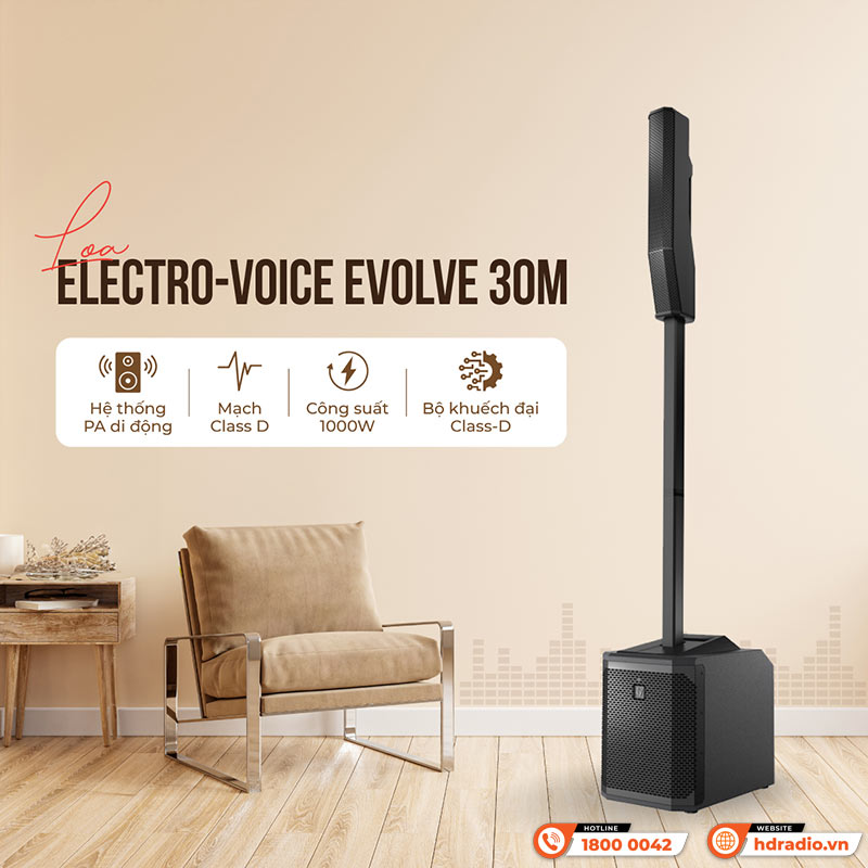 Loa Electro voice Evolve 30M, Công Suất 1000W (Loa Column Array)-22