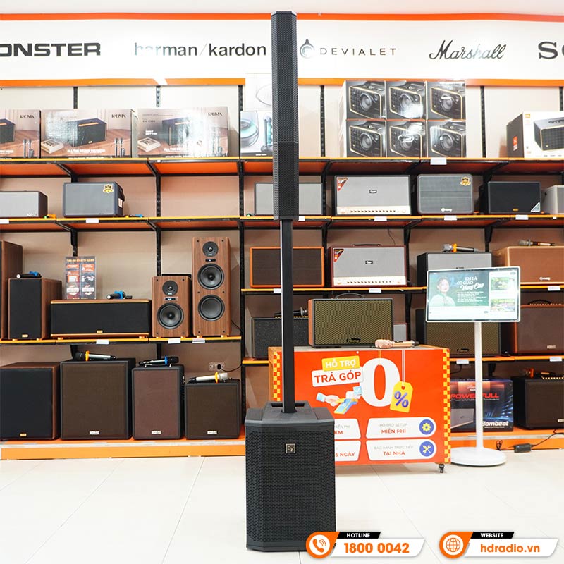 Loa Electro voice Evolve 50, công suất 1000W, AUX, Bluetooth (Loa Column Array)-5