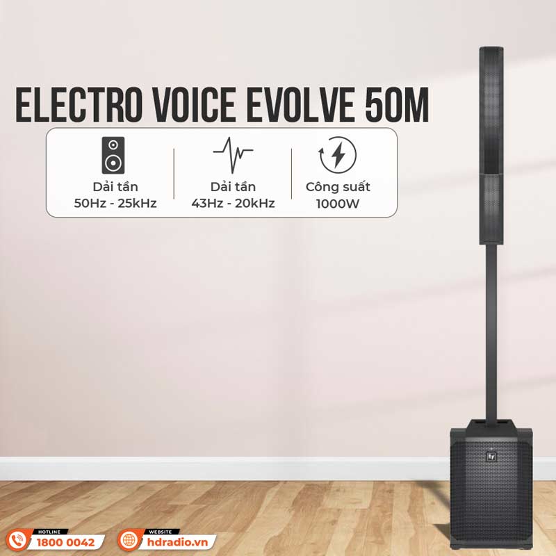 Tính năng Loa Electro voice Evolve 50M