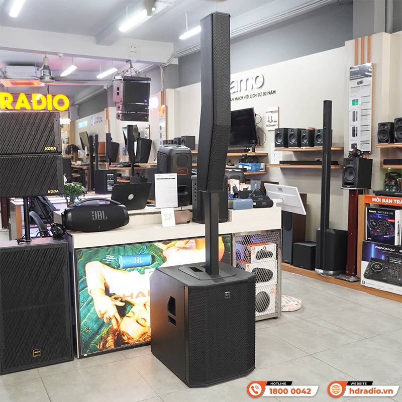 Loa Electro voice Evolve 90, Công suất 2000W (28 Hz - 20 kHz) SPL 134 dB, XLR, RCA, Bluetooth, APP Electro-Voice QuickSmart Mobile-2