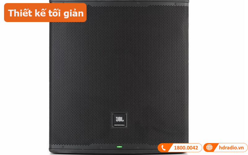 Loa Sub JBL Eon 718S thiết kế tối giản 