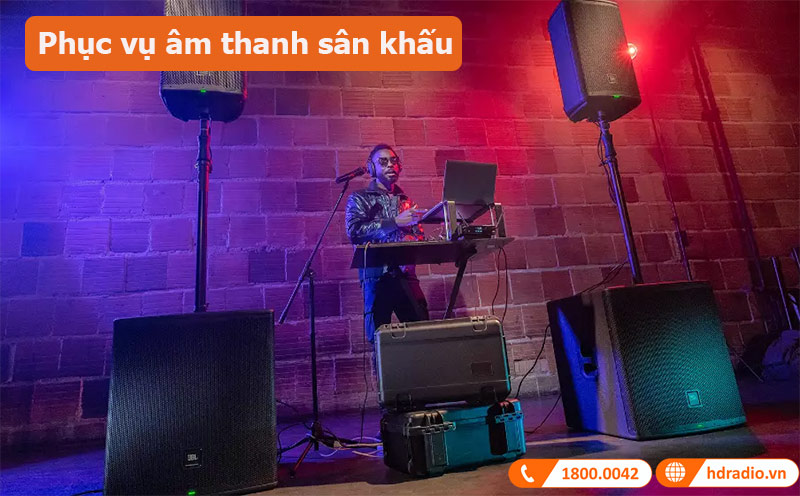 Loa Sub JBL Eon 718S ứng dụng thực tế 