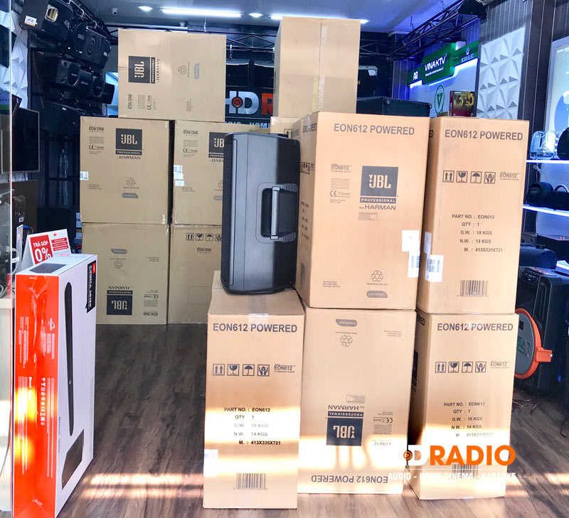 Hình ảnh thực tế loa JBL EON 612 tai hdradio 3 Hình ảnh thực tế loa JBL EON 612 tai hdradio 3