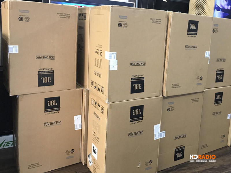 Một vài hình ảnh loa JBL Eon One Pro tại HDRadio 2