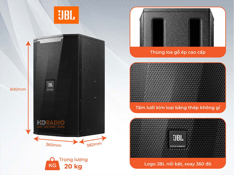 Loa JBL CV1252T nhập khẩu, loa full bass 30cm Giá Rẻ