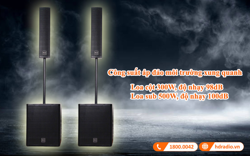 cong suat loa neko cox405 kem sub cox15s