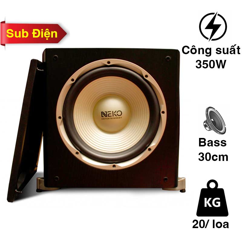 Loa Sub NEKO NS112, Bass 30cm, 350W