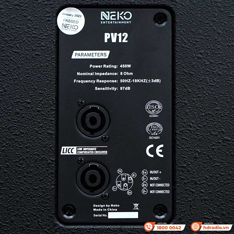 Loa NEKO PV12, Bass 30cm, Công Suất 450W-11
