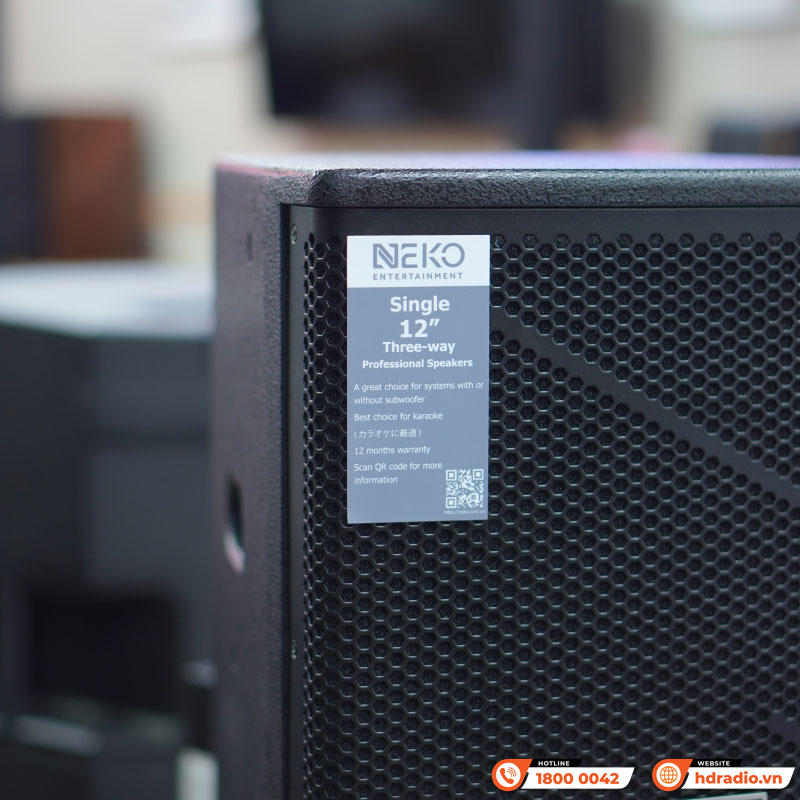 Loa Neko HS312, Bass 30cm, 3 Đường Tiếng, Công suất 550W, Độ nhạy 99dB-6