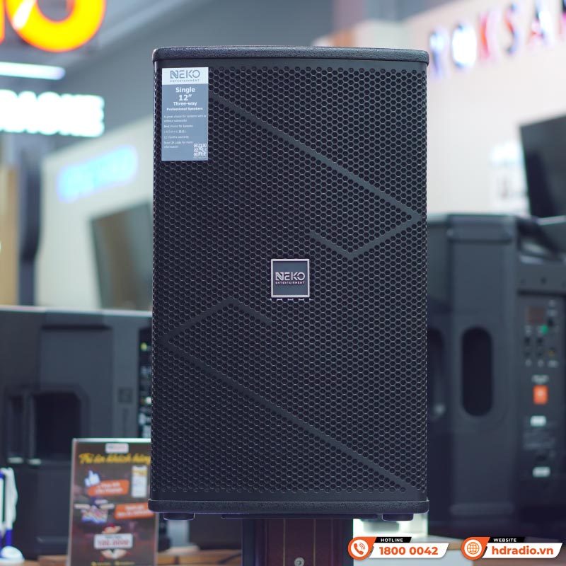 Loa Neko HS312, Bass 30cm, 3 Đường Tiếng, Công suất 550W, Độ nhạy 99dB-3