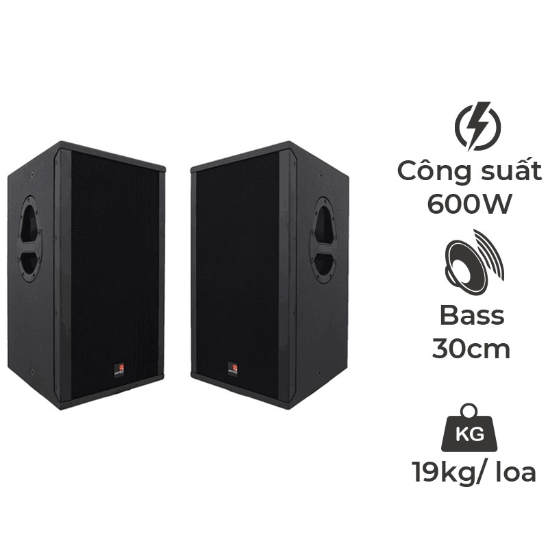 Loa Tecnare Ibza 12, Bass 30cm, 600W