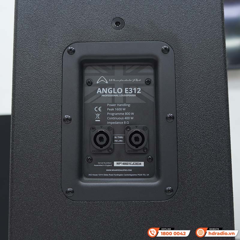 Loa Wharfedale ANGLO E312, Bass 30cm, 400W-7