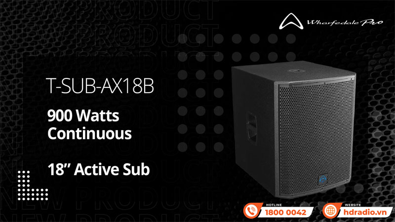 Loa Sub Wharfedale T-Sub AX18B