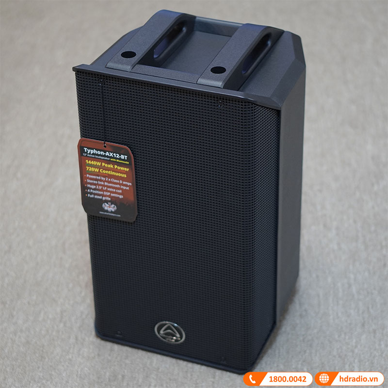 Loa Wharfedale Typhon AX12BT (Liền Công Suất), Bluetooth, Công Suất 720W-12
