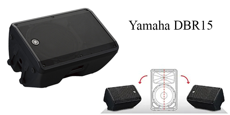 Yamaha DBR15 cho phép bạn thiết lập cấu hình hệ thống monitor Loa Yamaha DBR15