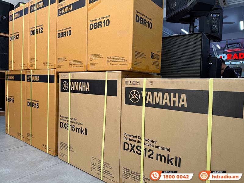 Loa sub Yamaha DXS12MKII, Bass 30cm, Mạch công suất Class-D 800W-5