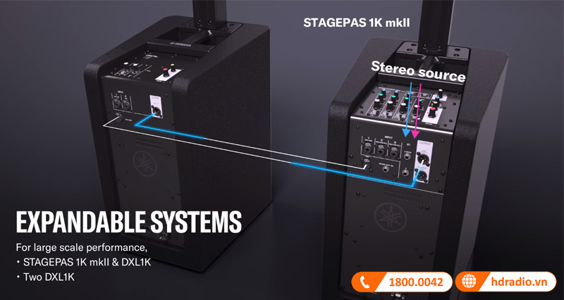 Hệ thống Stagepas mở rộng