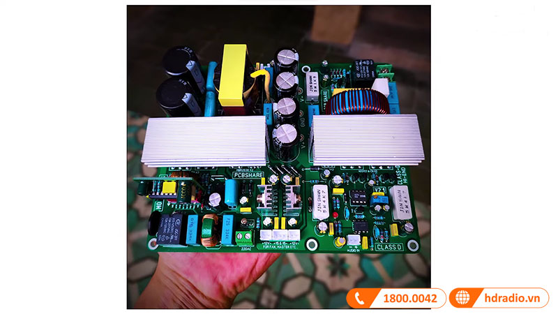 mạch công suất và mạch class D hiệu suất cao