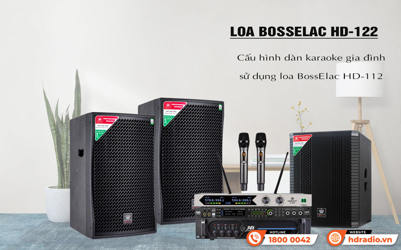 Loa BossElac HD 112