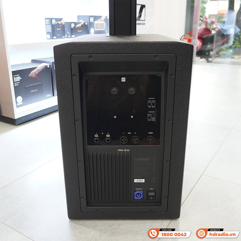Loa LD Systems MAUI 28 G3, Công suất 1030W, Bluetooth 5.0, XLR, TRS-6