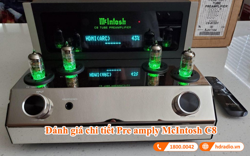 danh gia preamply mcintosh c8