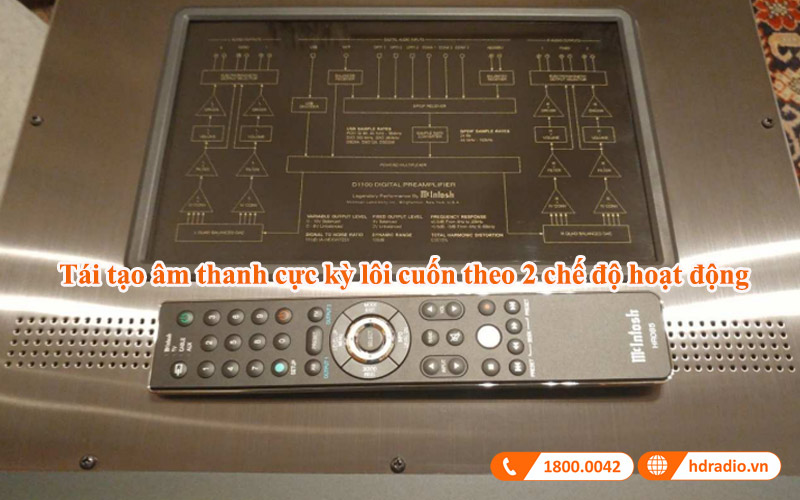 che do hoat dong preamply mcintosh d1100