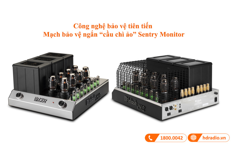 cong nghe bao ve power amply den mcintosh mc1502