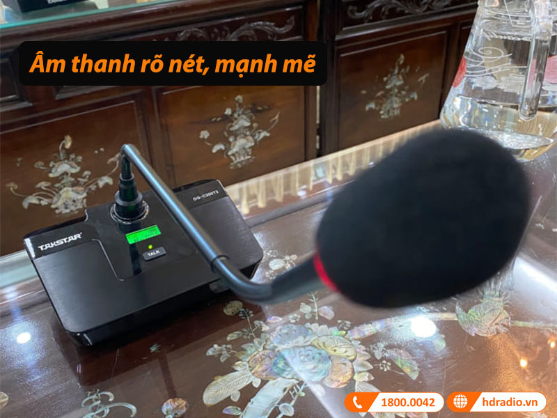 Âm thanh rõ nét, mạnh mẽ