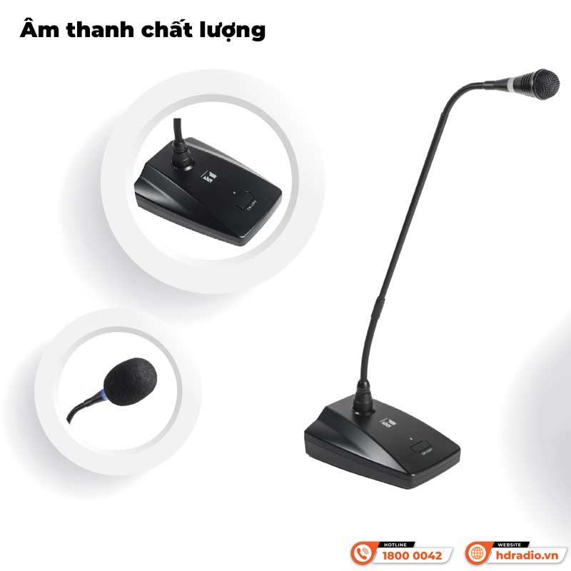 Âm thanh Micro Cổ Ngỗng TOA EM380AS