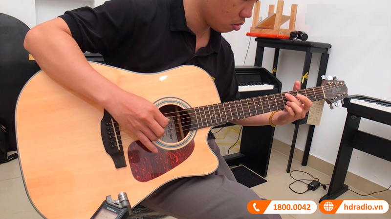 Đàn Guitar Takamine GD15CE-NAT, guitar acoustic điện-4