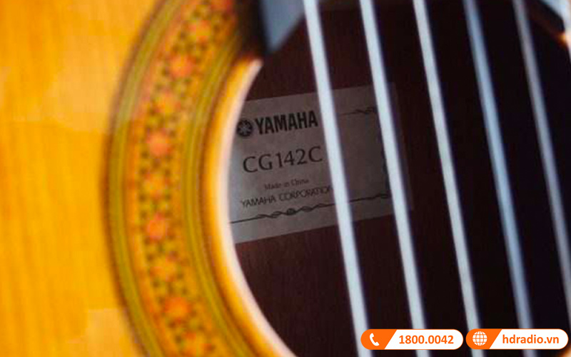 Đàn Guitar Yamaha CG142C, guitar classic-5