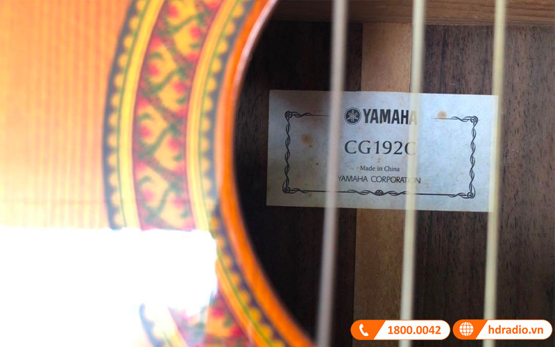 Đàn Guitar Yamaha CG192C, guitar classic-5