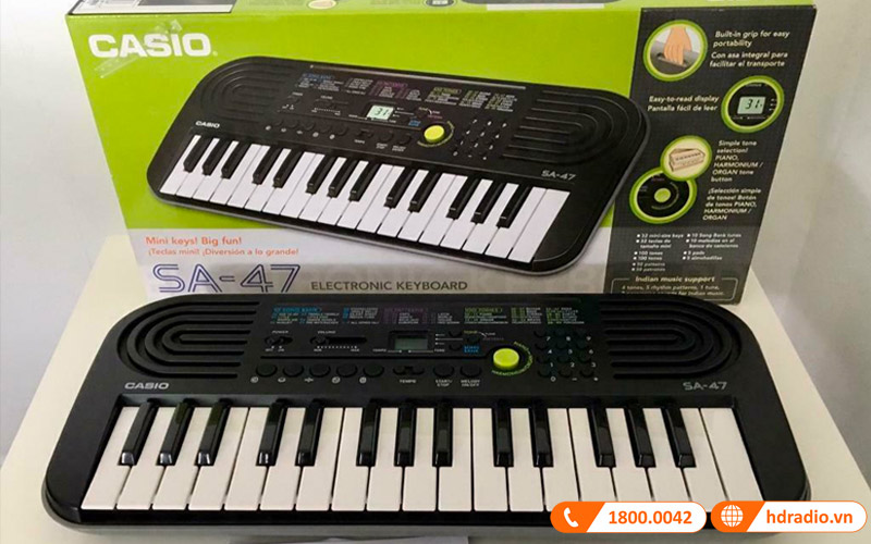 Đàn Organ Casio SA-47, organ mini 32 phím-6