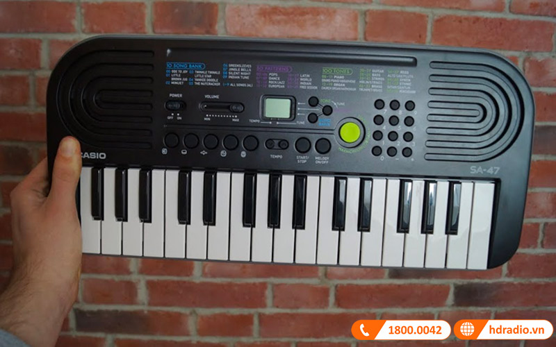 Đàn Organ Casio SA-47, organ mini 32 phím-9
