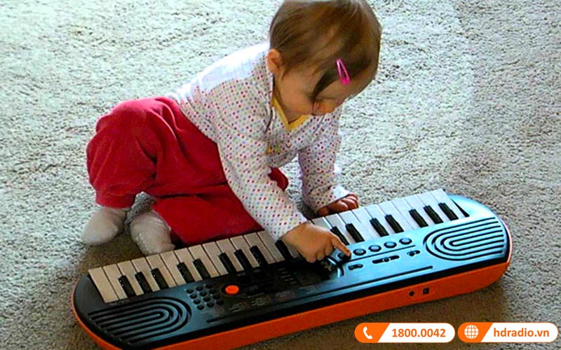 Đàn Organ Casio SA-76, organ mini 44 phím-3