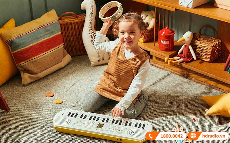 Đàn Organ Casio SA-80, organ mini 44 phím-7