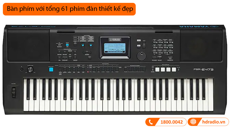 Đàn Organ Yamaha PSR E473