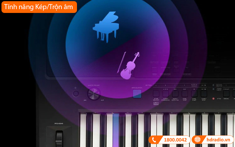 Đàn Organ Yamaha PSR EW425